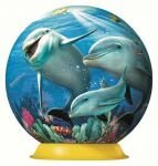3D Паззл "Дельфины" 108 шт