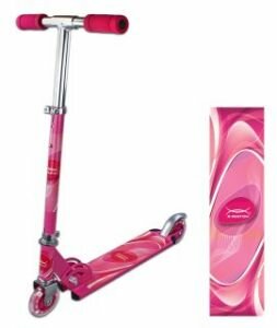 Скутер Olympic, розовый, светящиеся колема 100 мм PVC, (80%легкосплав., 20% сталь) ― Интернет-магазин ХОТЁНОК: производство игрушек и товаров для детей